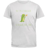 Ya I'm a Dinosaur - Goofy Black Adult T-Shirt
