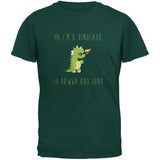 Ya I'm a Dinosaur - Goofy Black Youth T-Shirt