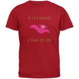 Ya I'm a Dinosaur - Pterodactyl Black Youth T-Shirt