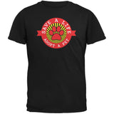 Save A Life Adopt A Pet Black Adult T-Shirt