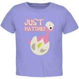 Just Hatched Baby Girl Black Toddler T-Shirt