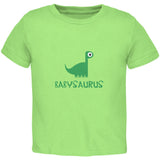 Babysaurus Father and Child Black Toddler T-Shirt