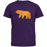 Native American Spirit Bear Brown Youth T-Shirt