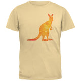 Australian Spirit Animal Kangaroo Brown Adult T-Shirt