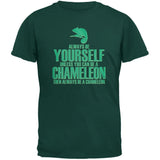 Always Be Yourself Chameleon Kelly Green Toddler T-Shirt