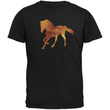 Native American Spirit Horse Brown Youth T-Shirt