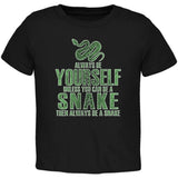 Always Be Yourself Snake Forest Green Youth T-Shirt