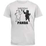 Let's Make A Panda Funny Dark Heather Adult T-Shirt