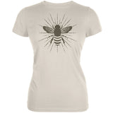 Bumble Bee Rays Bright Yellow Juniors Soft T-Shirt