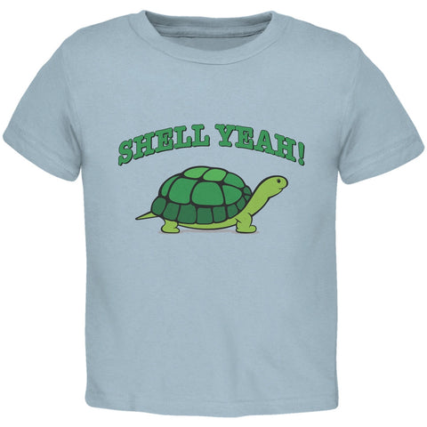 Shell Yeah Light Blue Toddler T-Shirt
