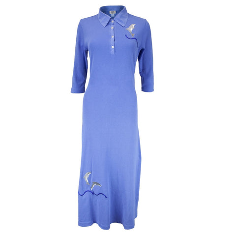 Dolphin Breaching Women's Polo Dress
