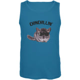 Chinchillin Chinchilla Red Adult Tank Top