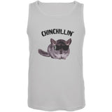 Chinchillin Chinchilla Red Adult Tank Top