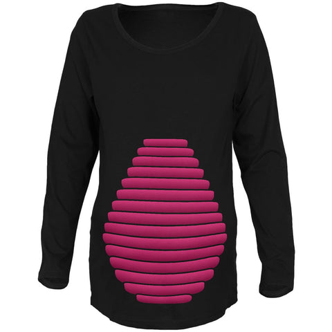 Dragon Fairy Tale Black Costume Black Maternity Long Sleeve T-Shirt