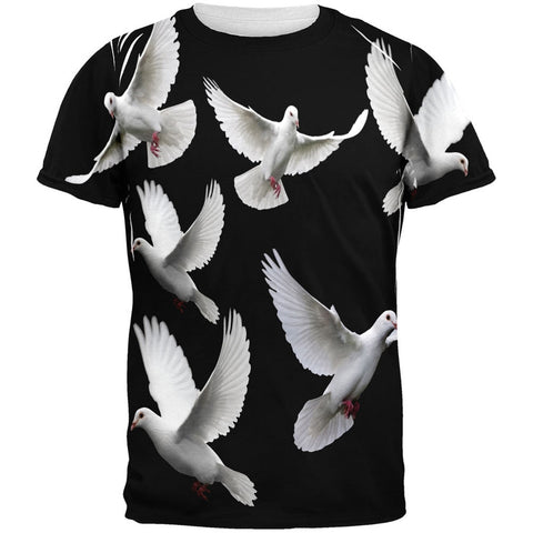 Doves All Over Adult T-Shirt
