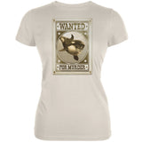 Orca Killer Whale Wanted For Murder Cream Juniors Soft T-Shirt