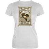 Orca Killer Whale Wanted For Murder Cream Juniors Soft T-Shirt