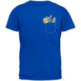 Pocket Pet Pegasus Black Adult T-Shirt