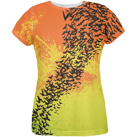 Cloud of Bats All Over Womens T-Shirt