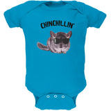 Chinchillin Chinchilla Red Soft Baby One Piece