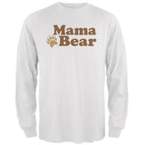 Mothers Day - Mama Bear Black Adult Long Sleeve T-Shirt