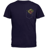 Pocket Pet T Rex Black Adult T-Shirt