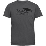 Halloween Raven Lunatic Black Adult T-Shirt