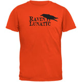 Halloween Raven Lunatic Black Adult T-Shirt