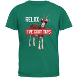 Relax I've Goat This Metro Blue Adult T-Shirt