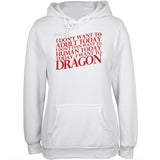 Don't Adult Today Just Dragon Black Adult Sweatshirt