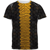 Halloween Black Dragon Costume All Over Adult T-Shirt