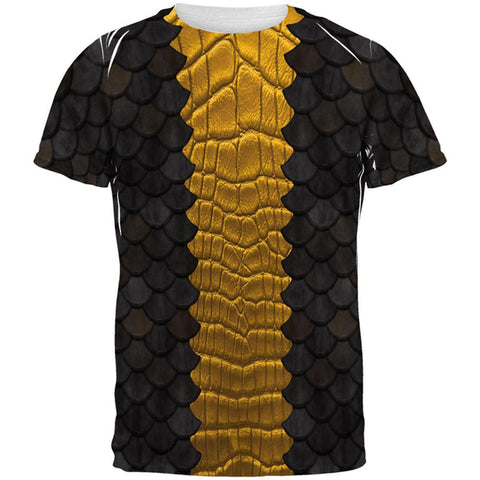 Halloween Black Dragon Costume All Over Adult T-Shirt