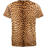 Halloween Cheetah Costume All Over Adult T-Shirt
