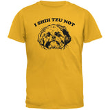 I Shih Tzu Not Heather Grey Adult T-Shirt