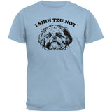 I Shih Tzu Not Heather Grey Adult T-Shirt