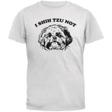 I Shih Tzu Not Heather Grey Adult T-Shirt
