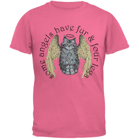 Cat Angel Azalea Adult T-Shirt