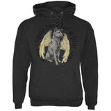 Dog Angel Blue Adult Hoodie