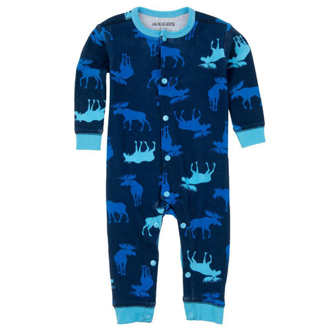 Blue Moose Baby Boy Sleepy Romper