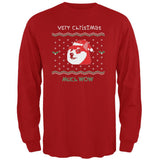 Doge Ugly Christmas Sweater Forest Adult Long Sleeve T-Shirt