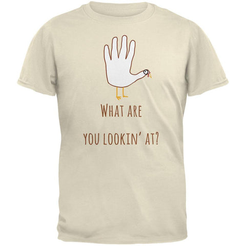 Thanksgiving Turkey What Are You Looking At?  Natural Youth T-Shirt
