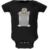 Trash Panda Raccoon Black Soft Baby One Piece