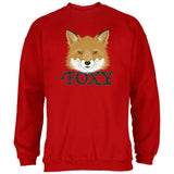 Foxy Charcoal Heather Adult Hoodie