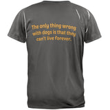 German Shepherds Live Forever All Over Adult T-Shirt