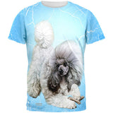 Poodle Live Forever All Over Adult T-Shirt