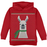 Ugly Christmas Sweater Big Llama Irish Green Adult Sweatshirt