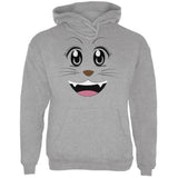Anime Cat Face Neko Sand Adult Hoodie