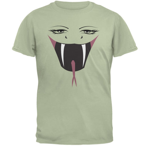Anime Snake Face Hebi Serene Green Adult T-Shirt