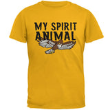 My Spirit Animal Hawk Dark Heather Adult T-Shirt