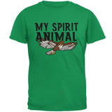 My Spirit Animal Hawk Dark Heather Adult T-Shirt